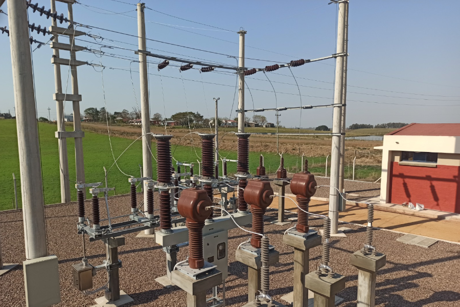 L.A.T L&iacute;neas de 60kV y ET 60 Kv / 15Kv  - Las Toscas de Caraguat&aacute;