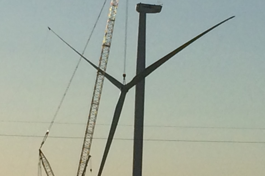 Parque E&oacute;lico - Pampa