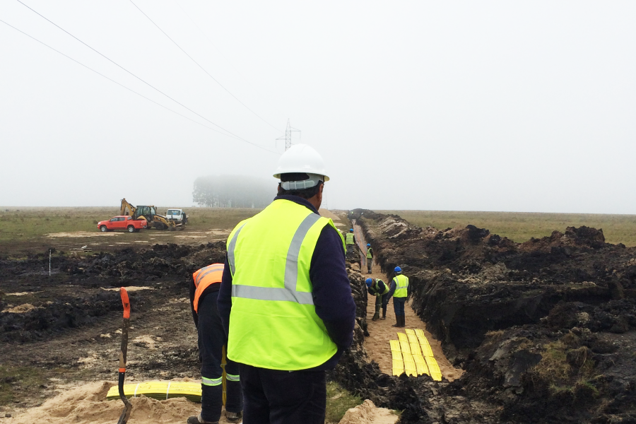 Parque E&oacute;lico - Pampa
