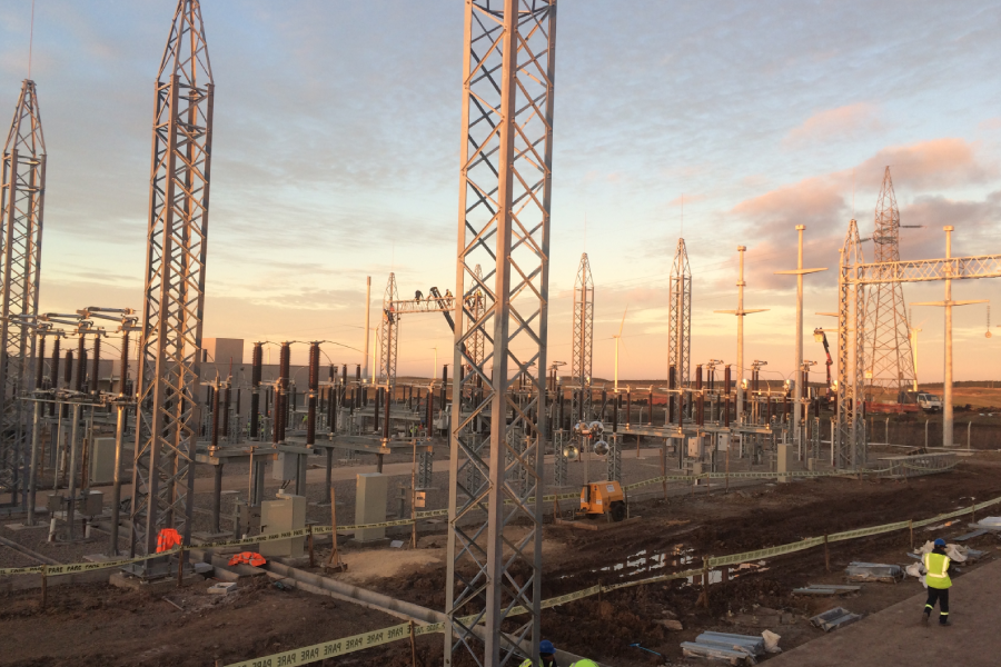 Parque E&oacute;lico - Pampa