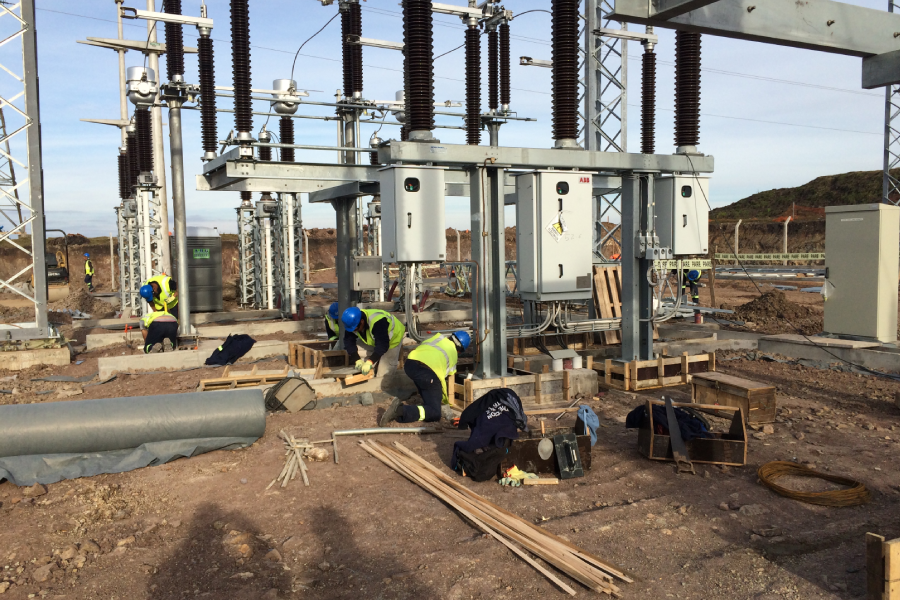 Parque E&oacute;lico - Pampa