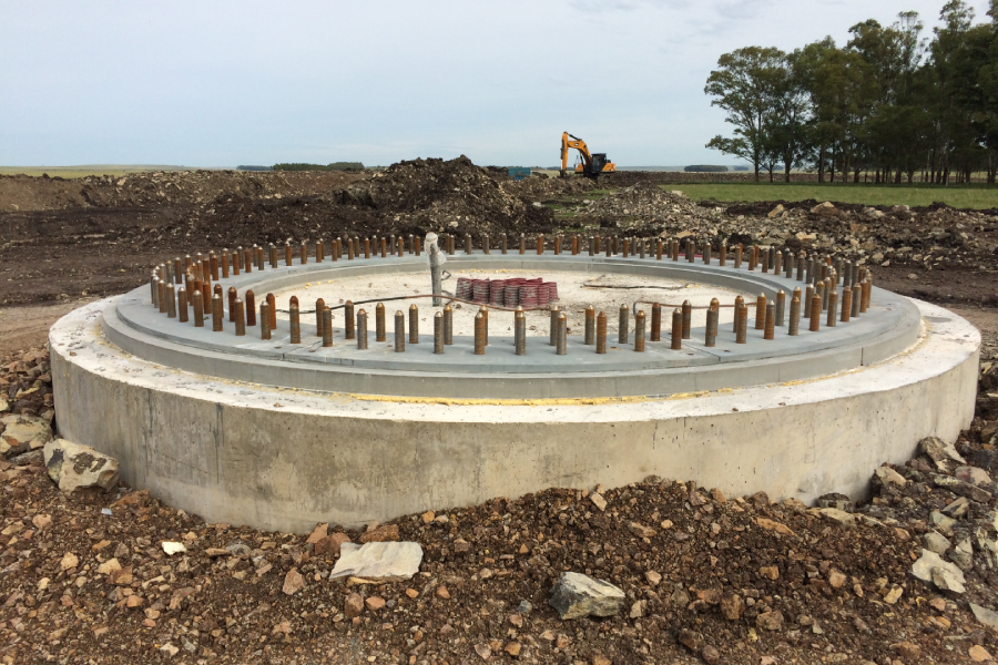 Parque E&oacute;lico - Pampa