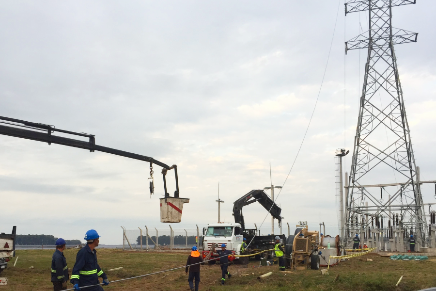 L.A.T L&iacute;nea de 150 kV - El Naranjal